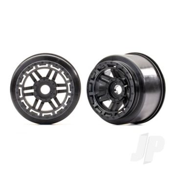 Traxxas Wheels (Black) (2 Pcs) (TRX8971)