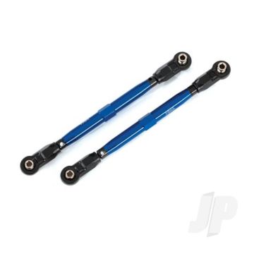 Traxxas Toe Links, Front (Tubes Blue-Anodised, 6061-T6 Aluminium) (2 Pcs) (For Use With #8995 Widemaxx Suspension Kit) (TRX8997X)