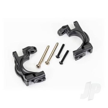 Traxxas Caster Blocks (C-Hubs), Extreme Heavy Duty, Black (Left & Right)/ 3X32Mm Hinge Pins (2)/ 3X20Mm Bcs (2) (For Use With #9080 Upgrade Kit) (TRX9032)