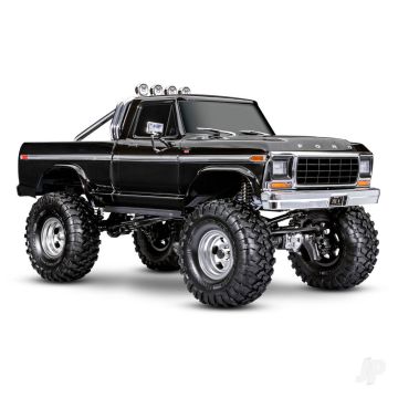Traxxas TRX-4 Ford F-150 Ranger XLT High Trail Edition 1:10 4X4 Trail Crawler Black (TRX92046-4-BLK)