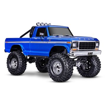 Traxxas TRX-4 Ford F-150 Ranger XLT High Trail Edition 1:10 4X4 Trail Crawler (TRX92046-4-BLUE)