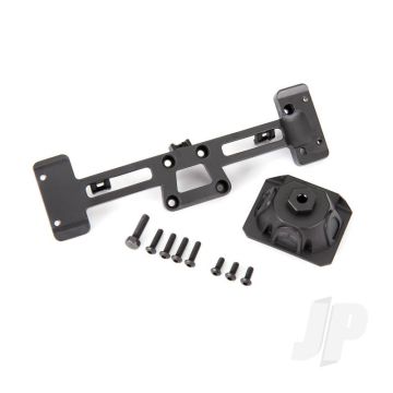 Traxxas Spare Tyre Mount/ Mounting Bracket/ 3X8 Bcs (3)/ 3X12 Bcs (4)/ 4X15Mm Hex Bolt (Fits #9211 Body) (TRX9219)