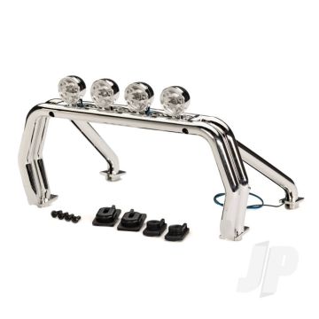 Traxxas Roll Bar (Assembled With Led Light Bar)/ Mounts (Front (2), Rear (Left & Right))/ 2.6X12Mm Bcs (Self-Tapping) (4) (Fits #9212 Body) (TRX9262X)