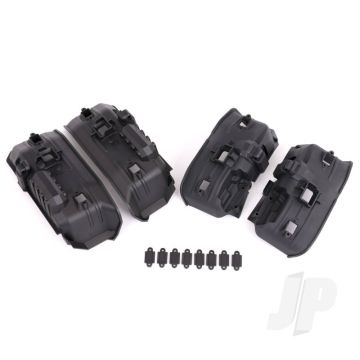 Traxxas Fenders, Inner, Front & Rear (For Clipless Body Mounting) (2 Each)/ Rock Light Covers (8) (TRX9288)