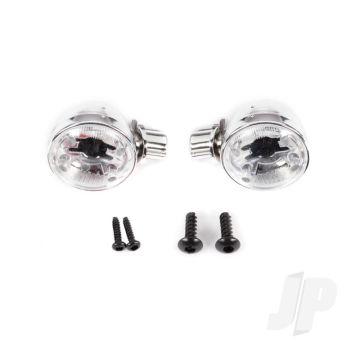 Traxxas Headlight Housings (Left & Right)/ Headlight Lens (2)/ 2.6X8 Bcs (2)/ 1.6X7 Bcs (Self-Tapping) (2) (Fits #9333 Or 9335 Body) (TRX9334)