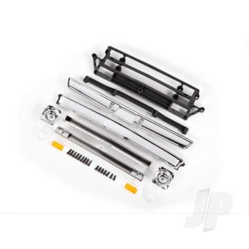 Traxxas Body Accessories, Chevrolet C10, Chrome (Includes Grille (Upper & Lower), Headlight Housings (Left & Right), Bumpers (Front & Rear), Mounting Retainers And Hardware) (TRX9415R)