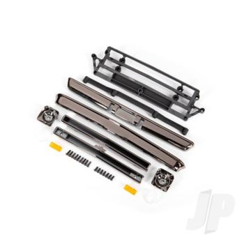 Traxxas Body Accessories, Chevrolet C10, Black Chrome (Includes Grille (Upper & Lower), Headlight Housings (Left & Right), Bumpers (Front & Rear), Mounting Retainers And Hardware) (TRX9415X)