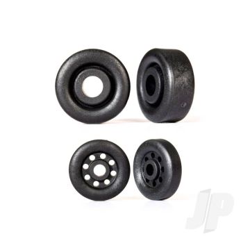 Traxxas Wheels, Wheelie Bar, Black (4) (TRX9461)