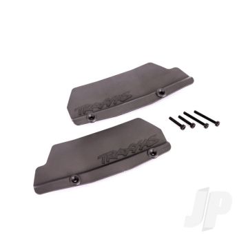 Traxxas Mud Guards, Rear, Black (Left And Right) / 3X15 Ccs (2) / 3X25 Ccs (2) (TRX9519)