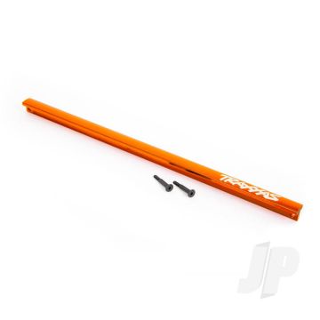 Traxxas Centre Brace (T-Bar), 6061-T6 Aluminium (Orange-Anodised) / 3X16 Ss (2) (Fits Sledge) (TRX9523T)