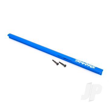 Traxxas Chassis Brace (T-Bar), 6061-T6 Aluminium (Blue-Anodised) / 3X16 Ss (2) (Fits Sledge) (TRX9523X)
