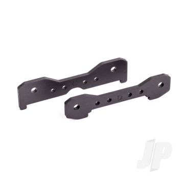 Traxxas Tie Bars, Rear, 6061-T6 Aluminium (Dark Titanium-Anodised) (TRX9528A)