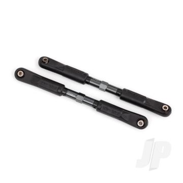 Traxxas Toe Links, Sledge (Tubes Dark Titanium-Anodised, 7075-T6 Aluminium, Stronger Than Titanium) (120Mm) (2)/ Rod Ends, Assembled With Steel Hollow Balls (4)/ Aluminium Wrench, 8Mm (1) (TRX9549A)