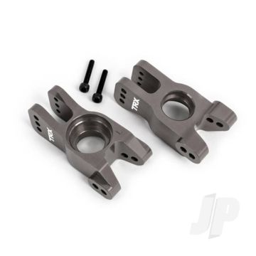 Traxxas Carriers, Stub Axle, 6061-T6 Aluminium (Dark Titanium-Anodised) (Left And Right) (TRX9552A)