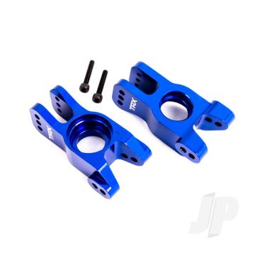 Traxxas Carriers, Stub Axle, 6061-T6 Aluminium (Blue-Anodised) (Left And Right) (TRX9552X)