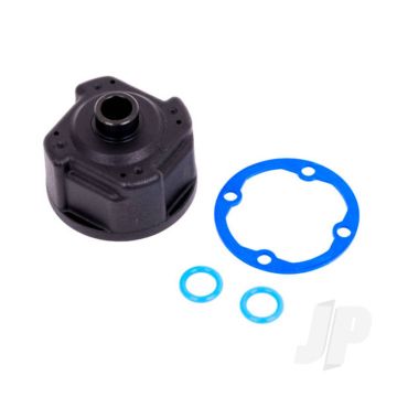 Traxxas Carrier, Differential / Differential Bushing (Metal) / O-Rings (2) / Ring Gear Gasket (TRX9581)