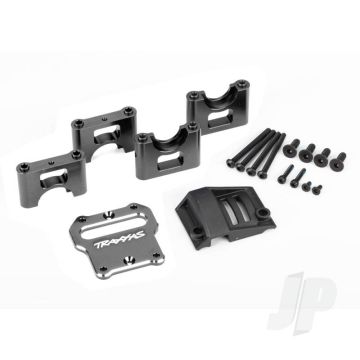 Traxxas Mount, Center Differential Carrier, 6061-T6 Aluminium (Dark Titanium-Anodised) (TRX9584A)