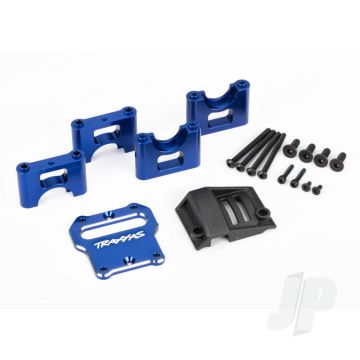 Traxxas Mount, Center Differential Carrier, 6061-T6 Aluminium (Blue-Anodised) (TRX9584X)