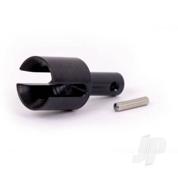Traxxas Differential Output Cup, Centre (Hardened Steel) / 2.5X12Mm Pin (TRX9586)