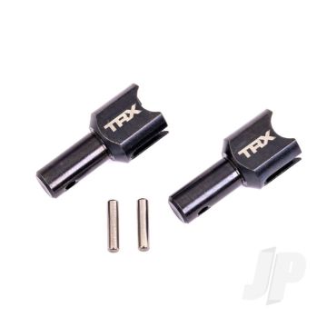 Traxxas Differential Output Cup, Center (Hardened Steel, Heavy Duty) (2)/ 2.5X12Mm Pin (2) (TRX9586X)