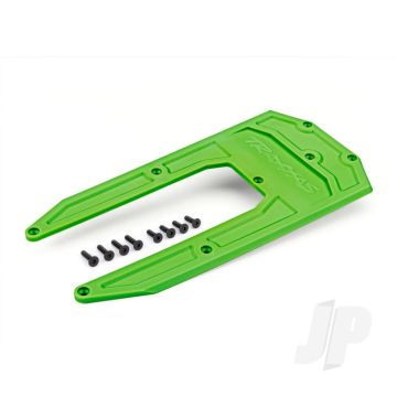 Traxxas Skidplate, Chassis, Green (Fits Sledge) (TRX9623G)