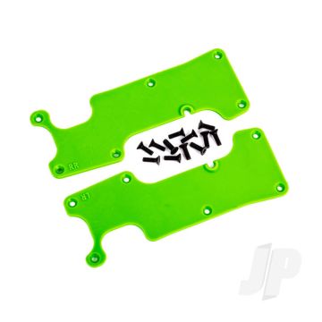 Traxxas Suspension Arm Covers, Green, Rear (Left And Right) / 2.5X8 Ccs (12) (TRX9634G)