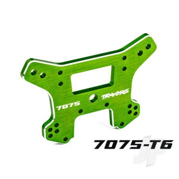 Traxxas Shock Tower, Front, 7075-T6 Aluminium (Green-Anodised) (Fits Sledge) (TRX9639G)