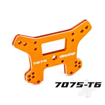 Traxxas Shock Tower, Front, 7075-T6 Aluminium (Orange-Anodised) (Fits Sledge) (TRX9639T)