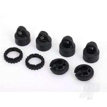 Traxxas Shock Caps, Gt-Maxx Shocks (2) / Spring Perch / Adjusters (2) (For 2 Shocks) (For Sledge) (TRX9664)