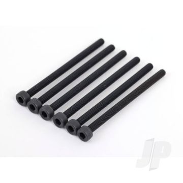 Traxxas Screws, 3X45Mm Cap-Head Machine (Hex Drive) (6) (TRX9682)