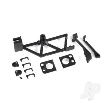 Traxxas Door Handles (4)/ Light Mounts, Front (Left & Right)/ Light Retainers, Front Bumper (Left & Right)/ Fuel Cap/ Snorkel/ Spare Tire Mount (Fits #9712 Body) (TRX9731)