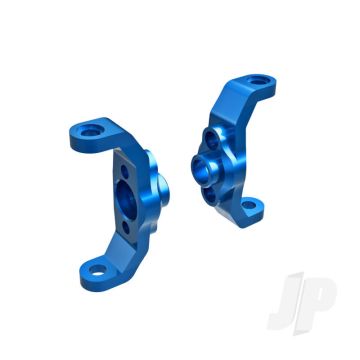 Traxxas Caster Block, Blue (TRX9733-BLUE)