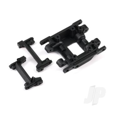 Traxxas Skidplate, Centre/ Bumper Mount, Front/ Bumper Mount, Rear (TRX9736)