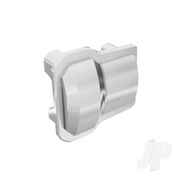 Traxxas Differential Cover, Front Or Rear (Statin Chrome) (2) (TRX9738-SATIN)