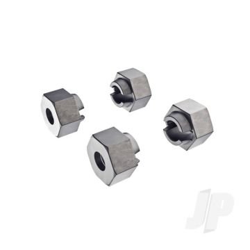 Traxxas Wheel Hubs, 7Mm Hex (Steel) (4)/ Axle Pins (4) (TRX9750A)