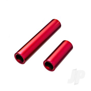 Traxxas Driveshafts, Centre, Female, 6061-T6 Aluminium (Red-Anodised) (Front & Rear) (For Use With #9751 Metal Centre Driveshafts) (TRX9752-RED)