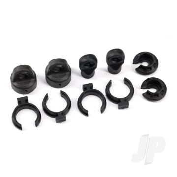 Traxxas Shock Cap (2)/ Spring Perch (2)/ Rod End (2)/ Spring Preload Spacer (4) (TRX9762A)
