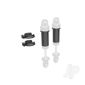 Traxxas Body, Gtm Shock, 6061-T6 Aluminium (Dark Titanium-Anodised) (Includes Spring Pre-Load Spacers) (2) (TRX9763-GRAY)