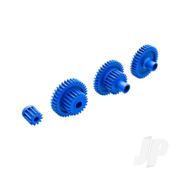 Traxxas Gear Set, Transmission, Speed (9.7:1 Reduction Ratio)/ Pinion Gear, 11-Tooth (TRX9776X)
