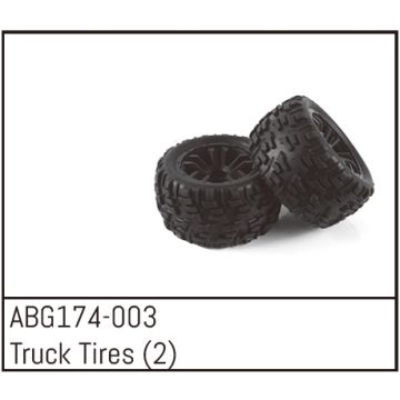 Absima Truck Wheels (2) (ABG174-003)