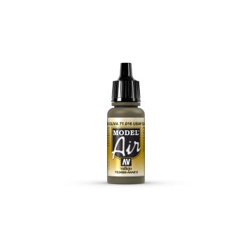 AV Vallejo Model Air 17ml - USAF Olive Drab (VAL016)