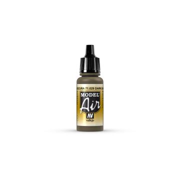 AV Vallejo Model Air 17ml - Dark Earth (VAL029)