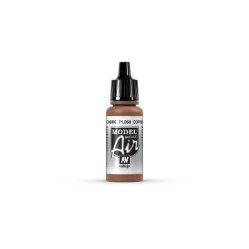 AV Vallejo Model Air 17ml - Copper (Metallic) (VAL068)