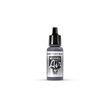 AV Vallejo Model Air 17ml - Black (Metallic) (VAL073)