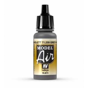 AV Vallejo Model Air 17ml - Grey Violet RLM75 (VAL71259)