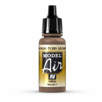 AV Vallejo Model Air 17ml - Us Earth Red (VAL71293)
