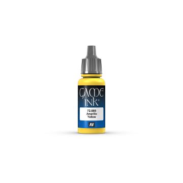 AV Vallejo Game Color Game Ink 17ml - Inky Yellow (VAL72085) AV Vallejo Game Color Game Ink 17ml - Inky Yellow (VAL72085)