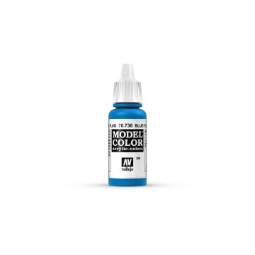 AV Vallejo Model Color 17ml - Fluorescent Blue (VAL736)