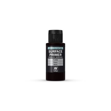 AV Vallejo Polyurethane - Primer Black 60ml (VAL73602)