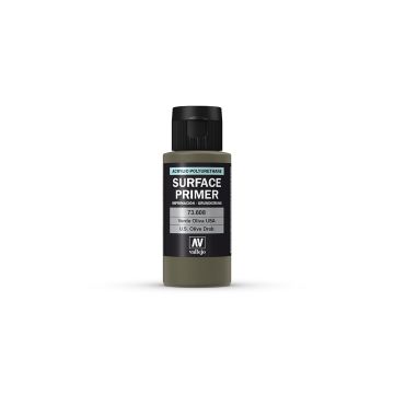 AV Vallejo Polyurethane - Primer US Olive Drab 60ml (VAL73608)